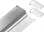 Алюминиевый профиль встраиваемый для светодиодной ленты до 19,8мм Ambrella Illumination GP1100AL