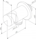 Шланговое подключение Am.Pm F0602100