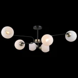 Потолочная люстра на штанге ILLUMICO IL0249-6CSQ-79 BK AB (220V)