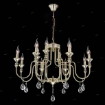 Подвесная люстра Citilux Рига CL437223 (220V, на цепи, подсвечник, свеча)