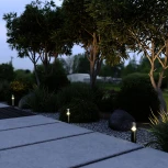 Грунтовый светильник Elektrostandard Hidden 35166/S LED черный (220V, круглые, IP54)