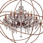Подвесная люстра Loft It Foucaults Orb Crystal LOFT1897/15 подсвечник