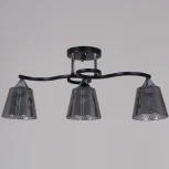 Потолочная люстра на штанге Reluce 06089-0.3-03 BK+CR (220V)