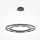 Подвесная люстра Maytoni Fad MOD070PL-L63B3K (LED, 220V, на тросе, круглые)