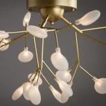 Подвесная люстра Florencia FR5049PL-27G Freya (220V, на тросе, лепестки, ветки)