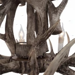 Подвесная люстра ST Luce Corna SL154.703.12 (220V, на цепи, подсвечник, свеча, рога)