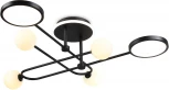 Потолочная люстра на штанге Ambrella Comfort FL66232 (регулировка яркости, LED, 220V, пульт управления, шарики)