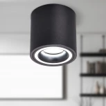 Точечный светильник ЭРА OL47 BK