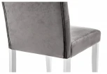 Обеденный стул Woodville Amelia white / fabric grey 11141