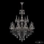 Подвесная люстра Bohemia 7301 73101/10+5/250/2d B Ni