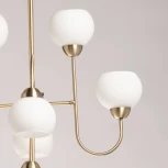 Потолочная люстра на штанге De City Оливия 306016208 (220V, шарики)