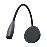 Спот 3W 160LM 3000K, черный Lightstar Omega 200337