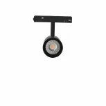 Трековый магнитный светильник 48V iLedex Vision48/22 SMART 4822-006-D55-18W-38DG-BK (регулировка яркости, управление смартфоном, умный дом - Алиса, круглые)