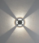 Встраиваемый светильник уличный светодиодный Oasis Light Встраиваемые светильники c LED W71214 Gr (220V, круглые, IP67)