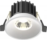 Встраиваемый светильник Maytoni Round DL058-12W4K-W (LED, 220V, круглые)