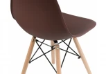 Пластиковый стул Woodville Eames PC-015 brown 11899