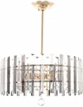 Подвесная люстра хрустальная на штанге Arte Milano Sorrento-1409 371409/6/350/470 GD (220V)