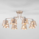 Потолочная люстра Eurosvet Benna 70105/8 шампань