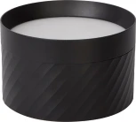 Светильник потолочный Feron HL371 48737 25W, GX70, черный (220V, круглые)