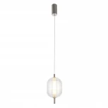 Подвесной светодиодный светильник MyFar Claire MR2121-1PL (220V, на проводе, шар, IP40)