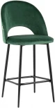 Стул полубарный Stool Group Меган велюр зеленый УТ000025281