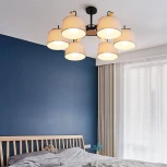 Потолочная люстра на штанге Even 6 Green ImperiumLoft Even01 (178367-26)