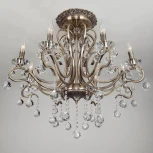 Потолочная люстра Eurosvet 12505 12505/8 античная бронза