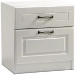 Тумба прикроватная Mobi Ливерпуль 08.146 белый / ясень ваниль НМ-1012-100 пвх 339694