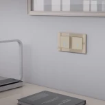 Умный сенсорный выключатель одноклавишный (шампань) Werkel W4510611 (a048328)