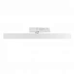 Трековый светильник светодиодный LGD-FLAT-4TR-S605-25W Warm3000 (WH, 100 deg, 230V) (Arlight, IP20 Металл) 033699(1)