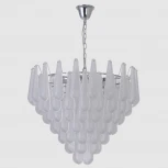 Подвесная люстра на цепи Crystal Lux FONTAIN SP18 CHROME (220V)