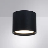 Точечный светильник накладной Arte Lamp Intercrus A5548PL-1BK (220V, круглые)