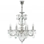 Подвесная люстра Osgona Schon 790114 (220V, хрусталь, на цепи, подсвечник, свеча)