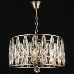 Подвесная люстра хрустальная Reluce 01848-0.4-06 AB (220V, на цепи)