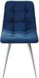 Стул CHILLI-Q синий #29, велюр / белый каркас M-City 461MC04060