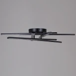 Потолочная люстра (+ночной режим) светодиодная на штанге с пультом Reluce 77138-0.3-06 (220V)