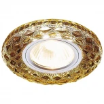 Встраиваемый точечный светильник Ambrella Декоративные Кристалл Лайт S288 BK (220V)