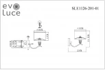 Бра Evoluce Cassia SLE1126-201-01