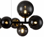 Люстра подвесная Molecola V000196 (11018/10P Black) (220V, на тросе, шар)