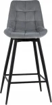Стул барный Флекс с поворотным механизмом велюр велютто серый Stool Group арт.УТ000040032