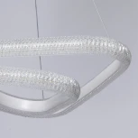 Подвесной светильник DeMarkt Оскар 510015501 (LED, 220V, пульт управления, на тросе)