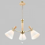 Подвесная люстра Imex MD.6132-3-P-GD+WOOD