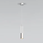 Подвесной светильник Solita 50249/1 никель Eurosvet (220V, на проводе, круглые)