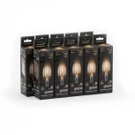 Лампочка светодиодная E14 5 Вт 420 lm 2700K теплое желтое свечение Gauss Filament 103801105