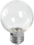 Лампочка светодиодная прозрачный шар E27 3W Feron 38122
