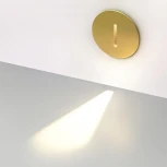 Подсветка лестницы встраиваемая Odeon Light Escala 7053/3WL металл/металл бронза IP20 LED 1*3W (220V, круглые)