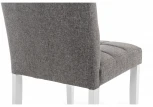 Обеденный стул Woodville Madina white / fabric pebble 11031