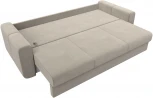 Диван прямой Лига-031 (Бежевый/Микровельвет) Лига Диванов арт.121261