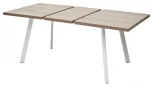 Стол BRICK M 120 Дуб Трюфель/ Белый