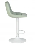Стул барный TAILOR WHITE (пудрово-мятный велюр (MJ9-87))